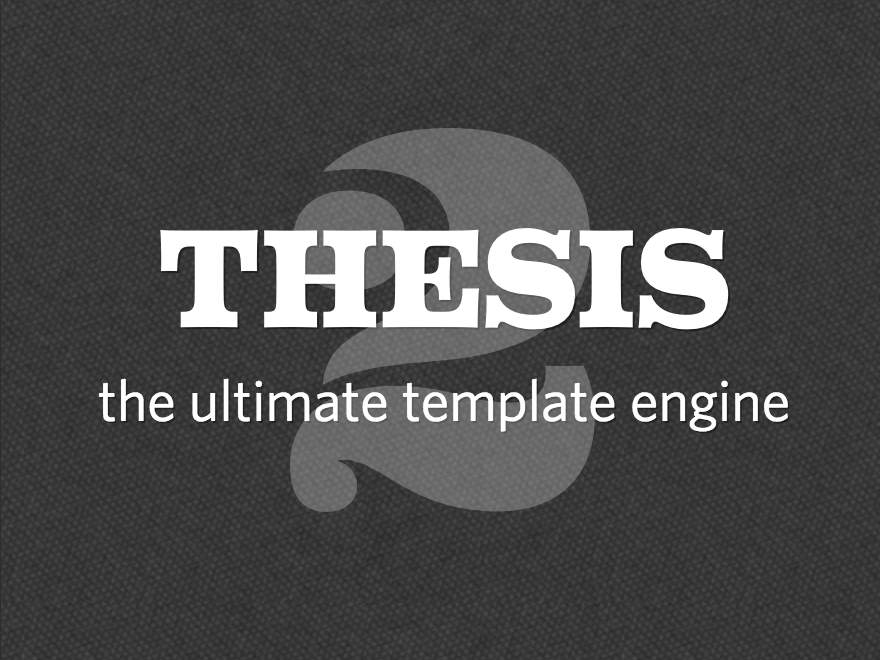 Thesis