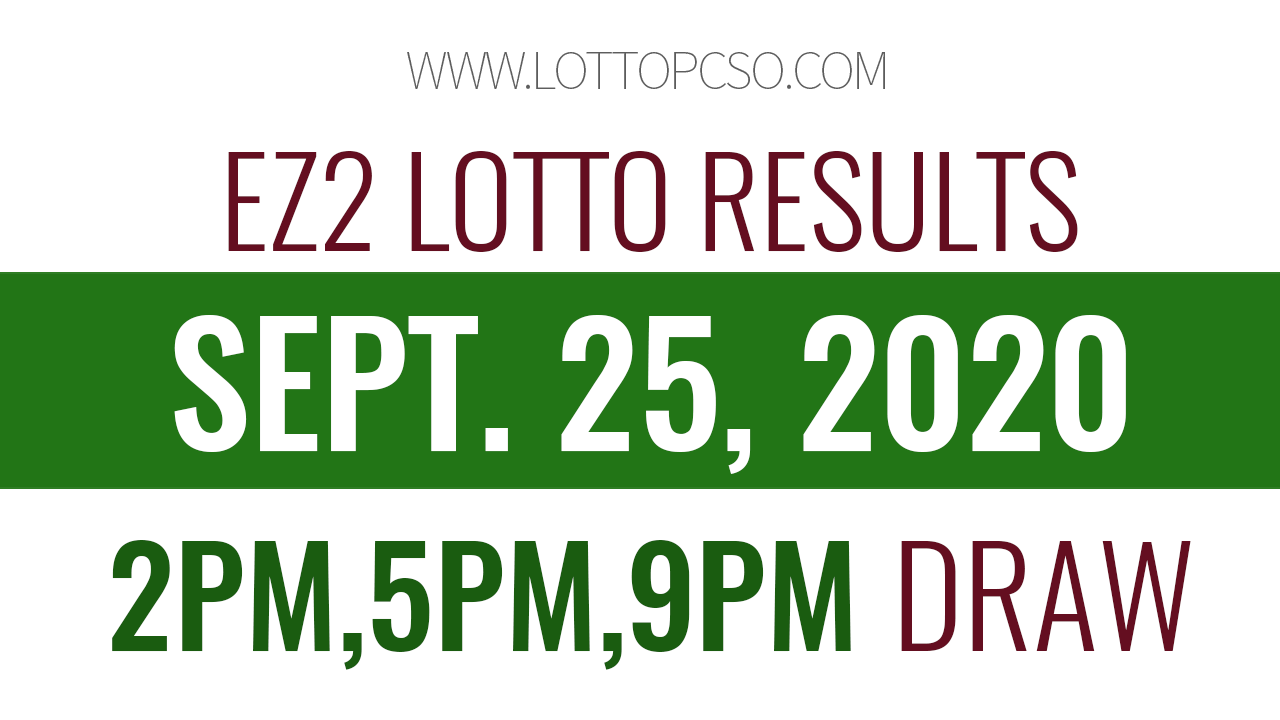 lotto result ez2 today 4pm